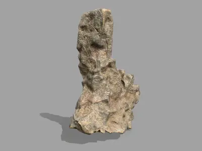 Rock Set Low-poly 3D model 27