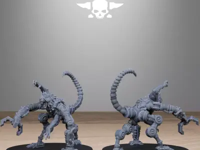 Raticus Technoclaw 3D print model