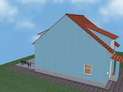 House 01 Architecture modeling 3D design by Sonia Hidalgo Zurita 3D print model