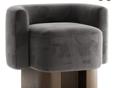 Giobagnara Lloyd Armchair 3D model