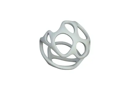 SciFi Cube Object No 33276 Low Poly Shape Texture