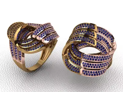 light gram ring-56 3D print model