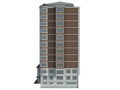 Building Multi-storey 3D model