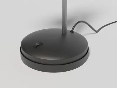 Lamp-Low poly table lamp with shade Low-poly 3D model