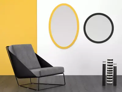 Alfie lounge chair 3D model