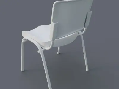 Chair plastic Free 3D model