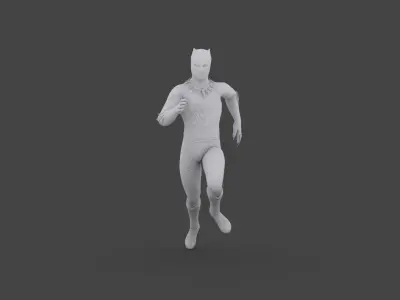 BPAN-003 Running Animation 3D model