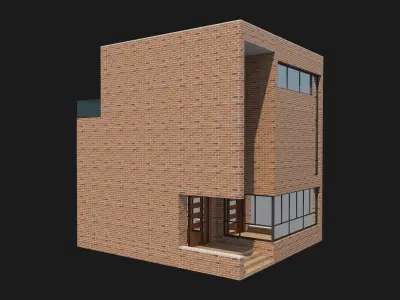 Brick House 6 3D model
