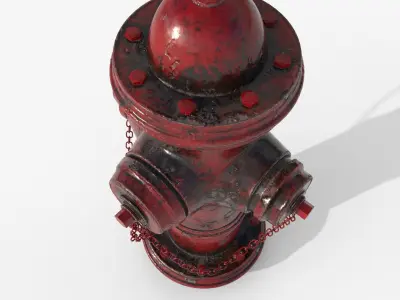Fire hydrant 3D model