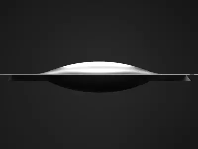 Window Pouch Packaging 3D model