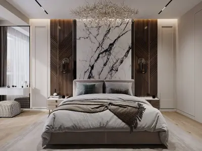 Modern interior  3D model