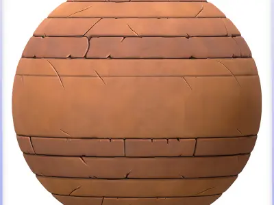 Stylized Wall Seamless Texture Texture 96