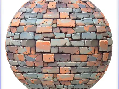 Stylized Wall Seamless Texture Texture 67