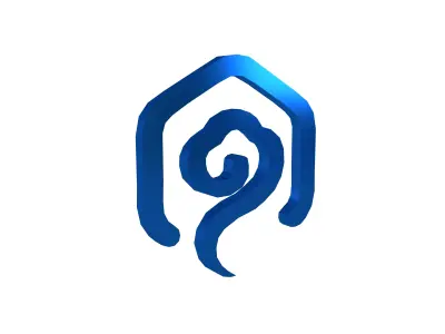 Ruyi Coin v1 002 Low-poly 3D model