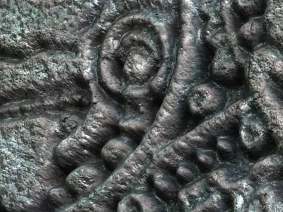 Realistic Aztec Calendar 3D model