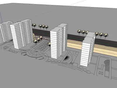 vacation spot-Resort-Fashion Leisure Hotel-0192 3D model