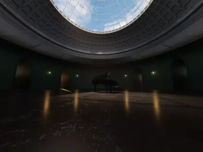 Art Hall 3D model