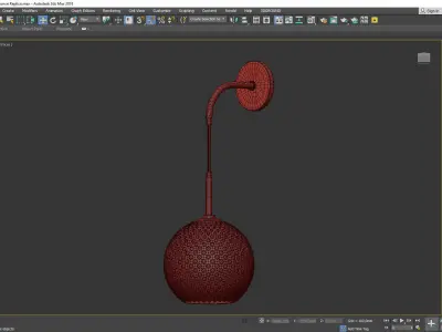 LILY WALL NEW 2 Low-poly 3D model
