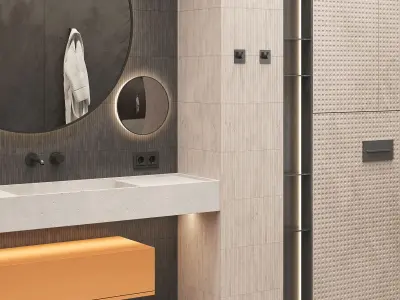 Bathroom furniture RJ Easy Design 07 3D model