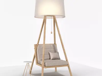 The Readinglover Chair  3D model