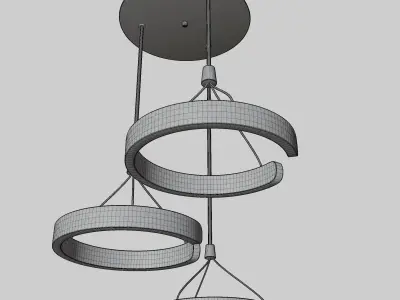 Chandelier 03 3D model