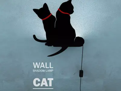 Wall Shadow Lamp  3D print model