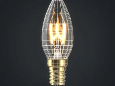 Light bulb 10 3D model