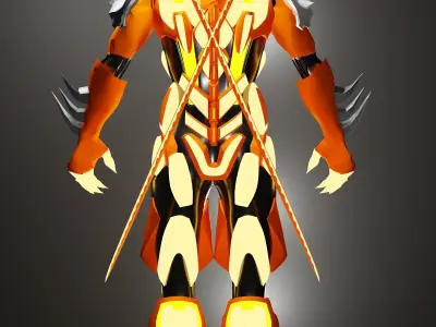 ROBO SAMURAI NO 1  3D MODEL 3D model