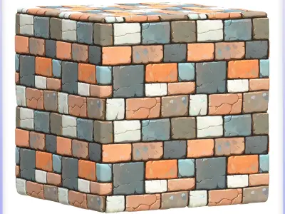 Stylized Wall Seamless Texture Texture 40