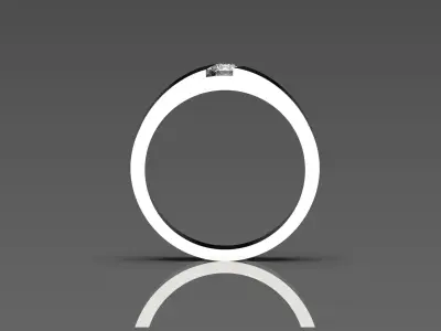 groom wedding ring mr0115 3D print model