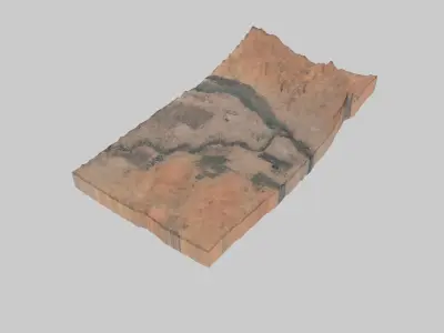 KHARTOUM City  Low-poly 3D model