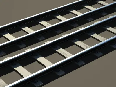 Rails Models 3D model