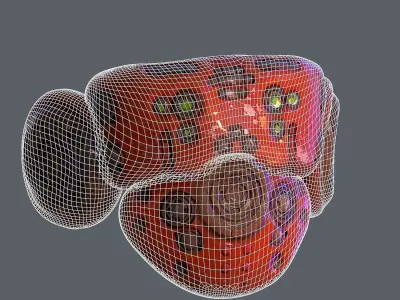 Gas mask helmet 3d model scifi Low-poly Low-poly 3D model Low-poly 3D model 82