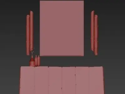 chest of drawers 38 3D model
