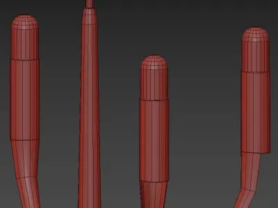 Verso Small Chandelier 3D model