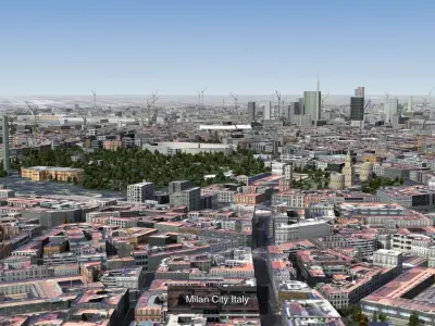 European Cities 3D Model Pack