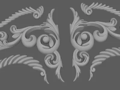 dekor ornament 3D model 171