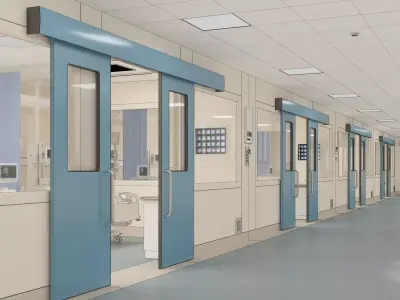 Hospital Hall 3D model