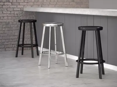 Deja vu Stool 3D model