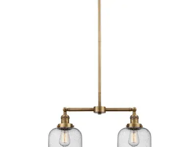 Frederica Light Kitchen Island Linear Pendant 3D model