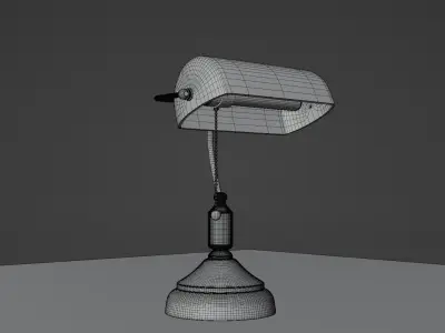 Table Lamp Bakelite 3D model