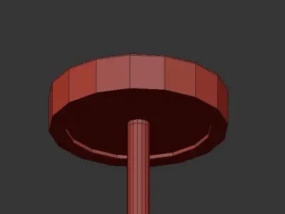 LE PENTAGONE PENDANT 3D model