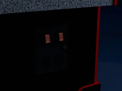 Street Fighter Arcade Game 3D model