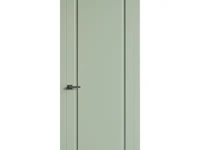 Modern entrance door 90 3D model