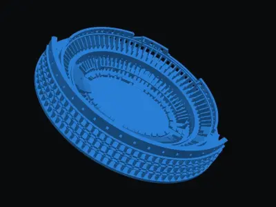 3D Model of Colloseum Rome 3D print model