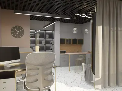 Small Office 3D model