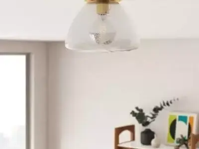 Hults 1 Light Single Bell Pendant 3D model
