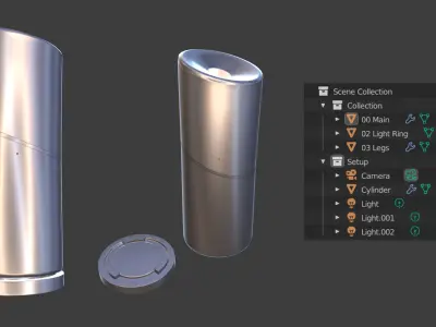 Cordless Scent Diffuser  3D model