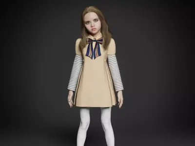 M3GAN MEGAN 3D model