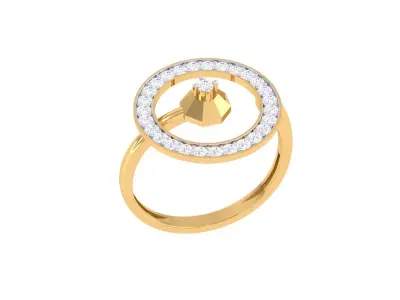 Delicate Ring - 44 3D print model